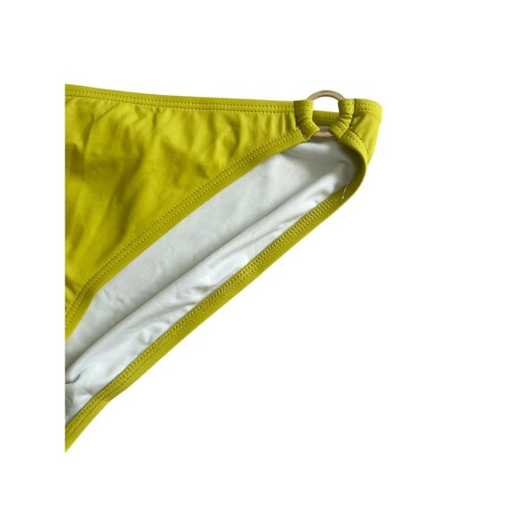 BANANA REPUBLIC Chatreuse Lime Green Bikini Swim Bottoms Size XL NEW NWOT - Picture 3 of 7